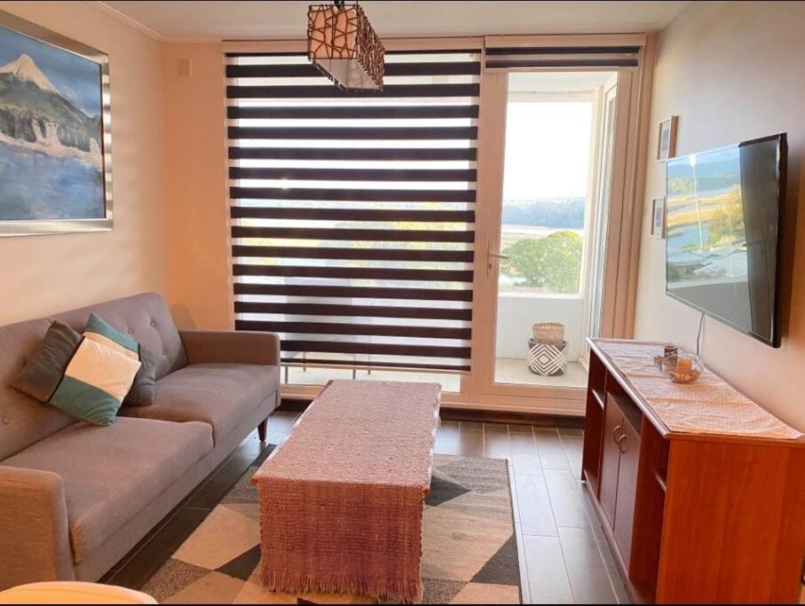 Depto Isla Teja Valdivia- Con Acceso A Piscina Apartamento